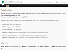 Tablet Screenshot of abnamroprivatebanking.asia